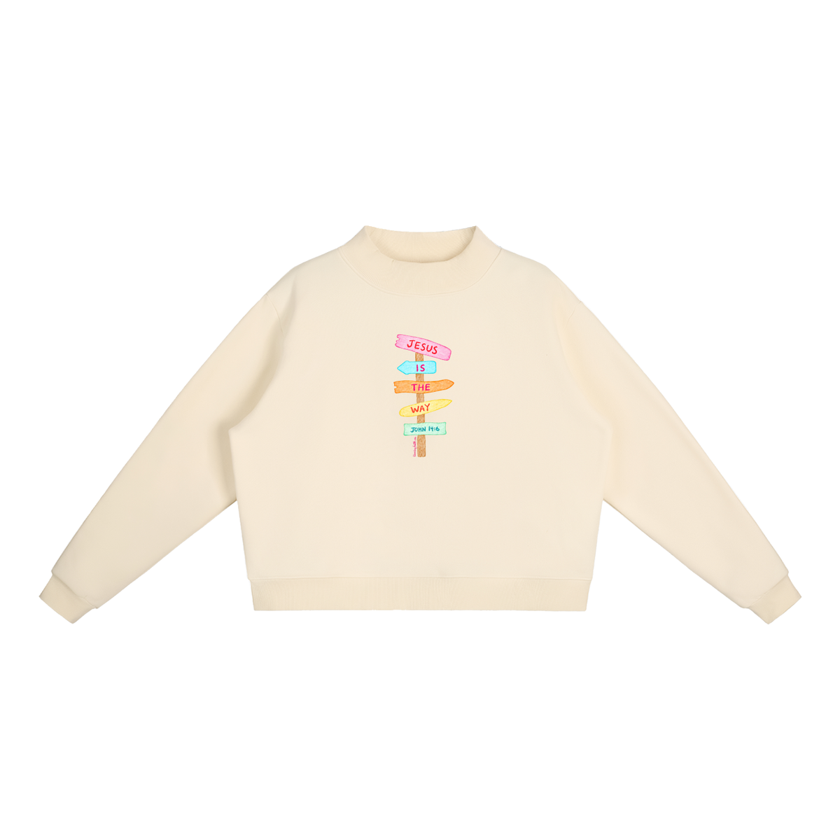 Jesus is the Way Mockneck