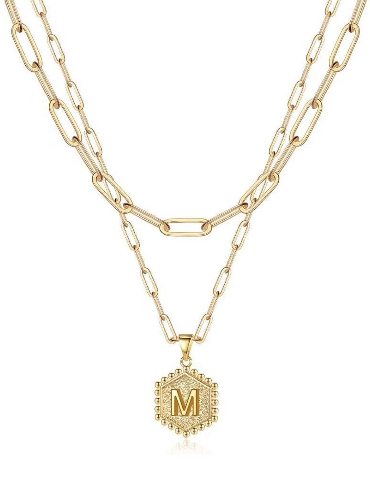 Gold Initial Necklace