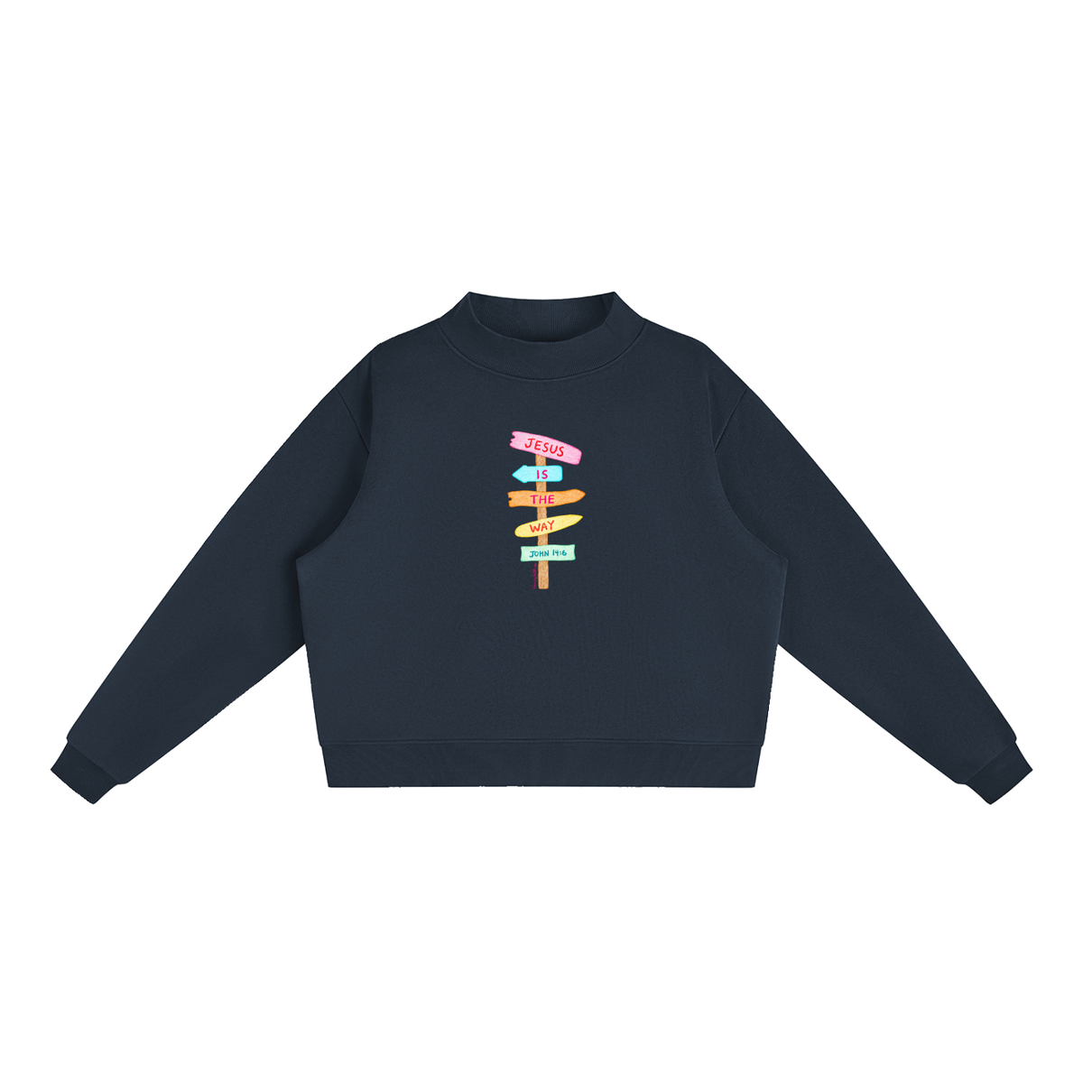 Jesus is the Way Mockneck