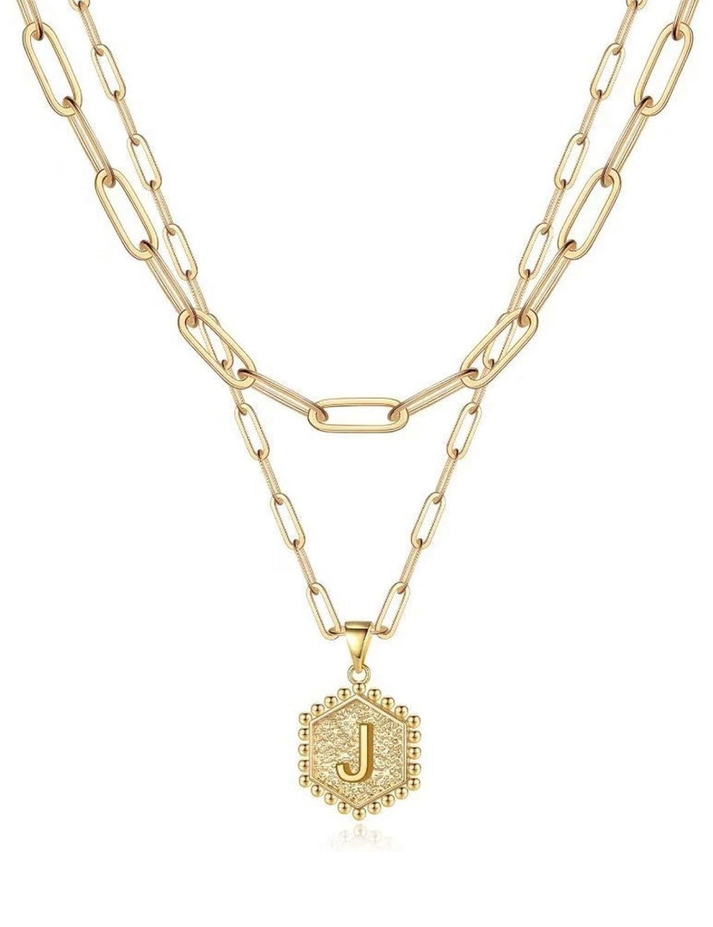 Gold Initial Necklace