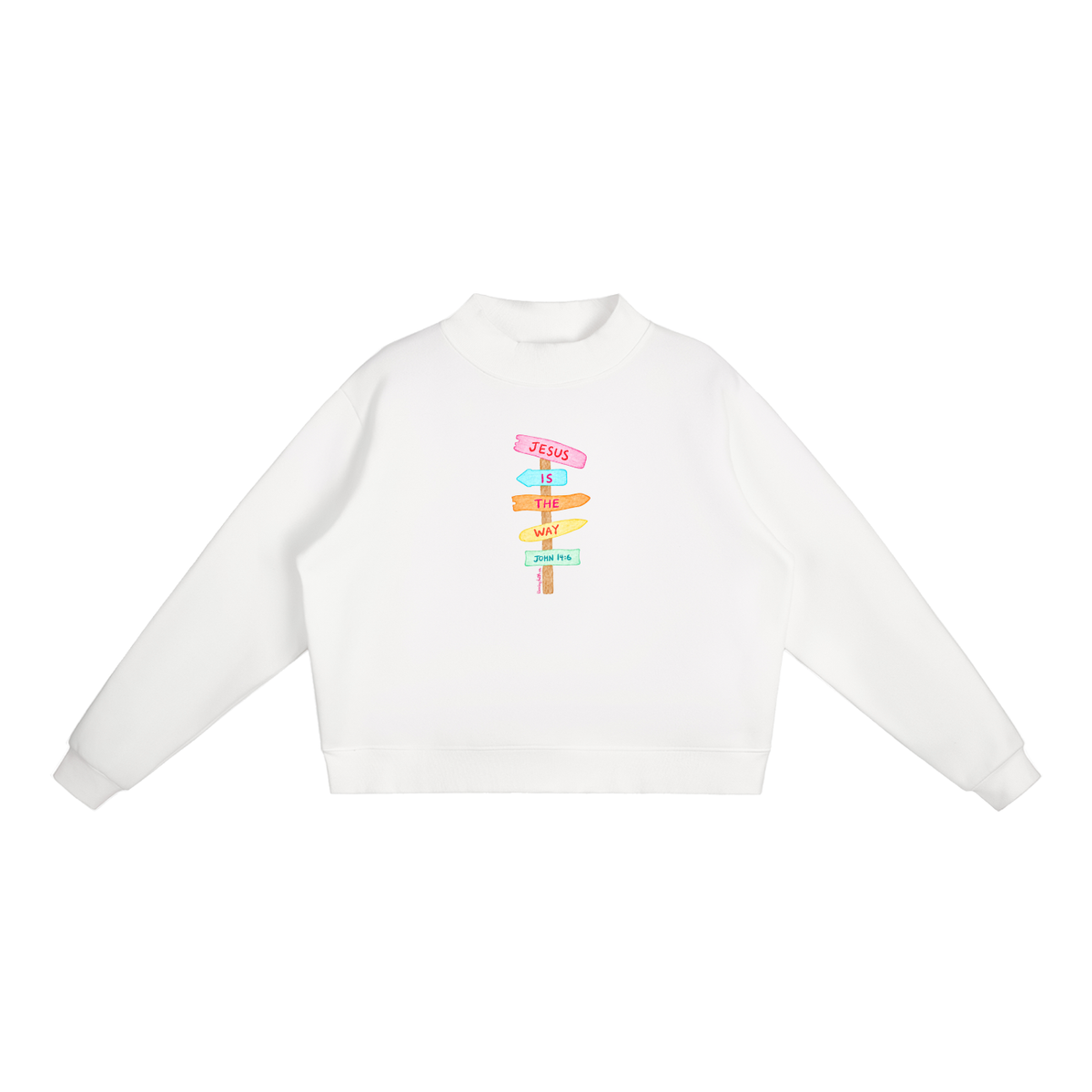 Jesus is the Way Mockneck
