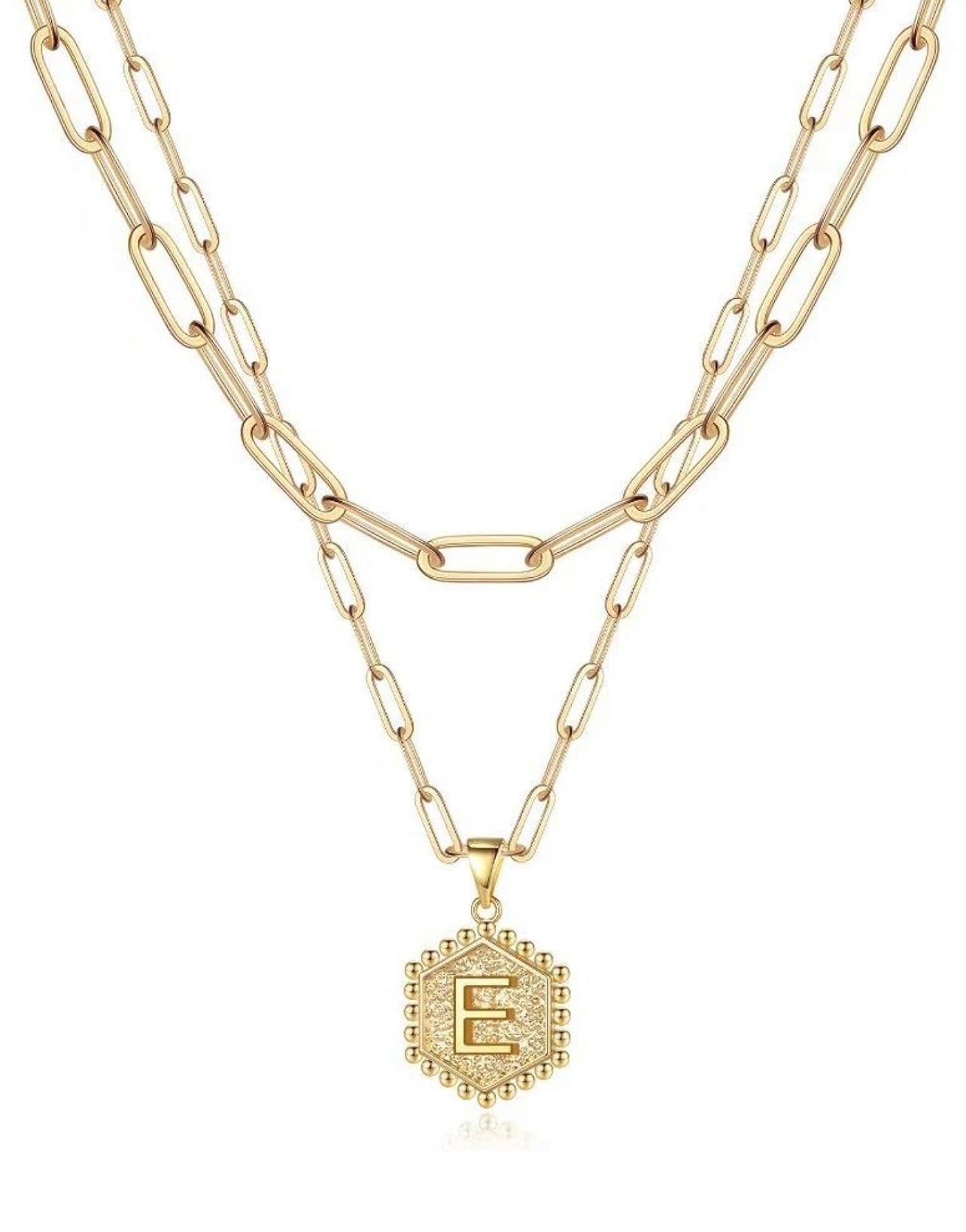 Gold Initial Necklace