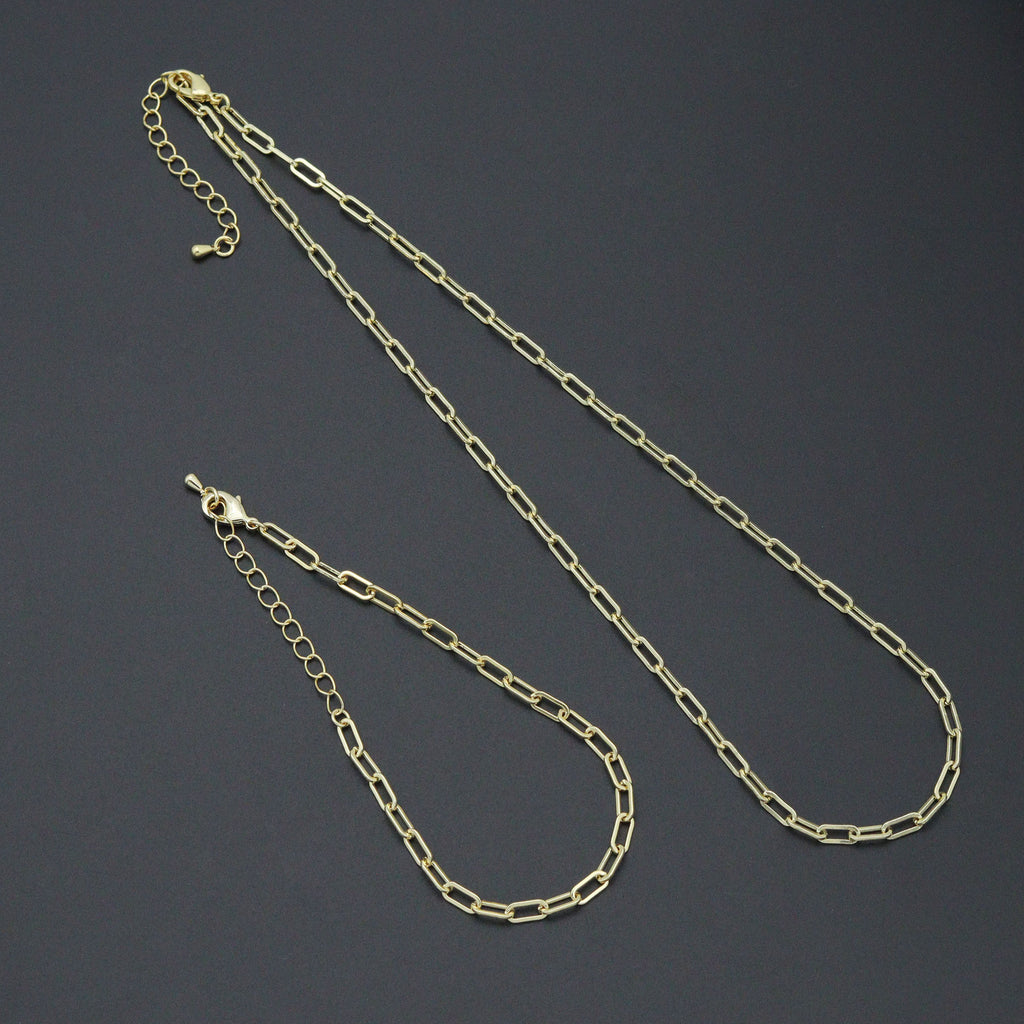 Small Paperclip Link Duo
