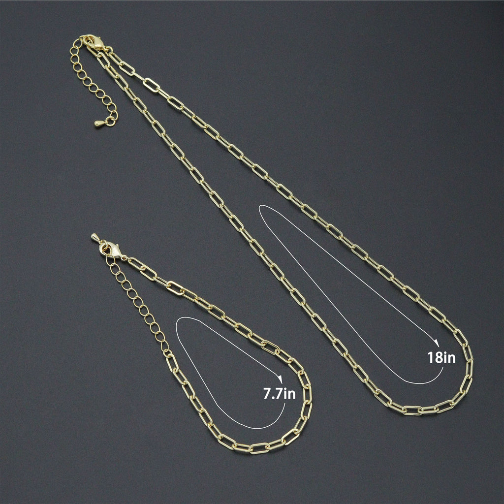 Small Paperclip Link Duo