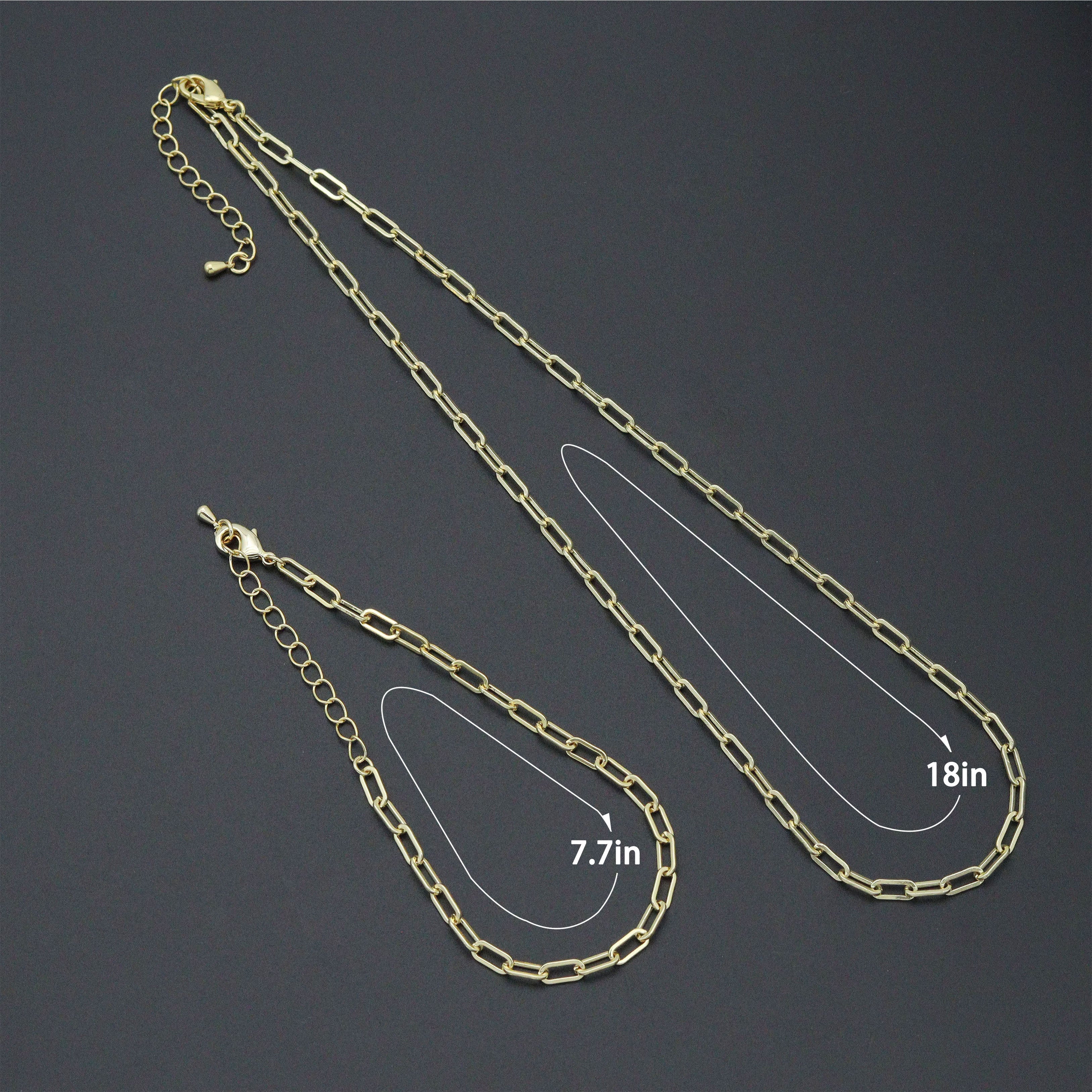 Small Paperclip Link Duo
