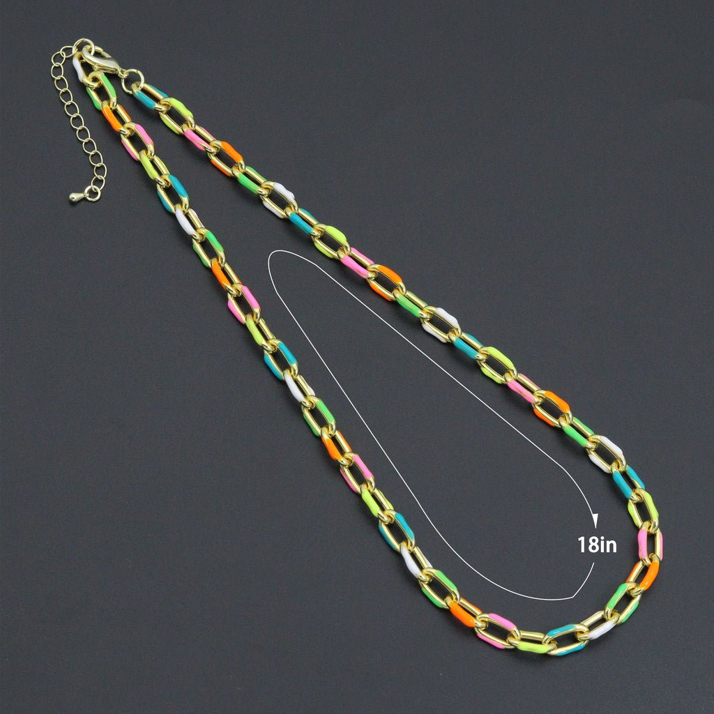 Hope Chain Necklace (GOLD/SILVER)