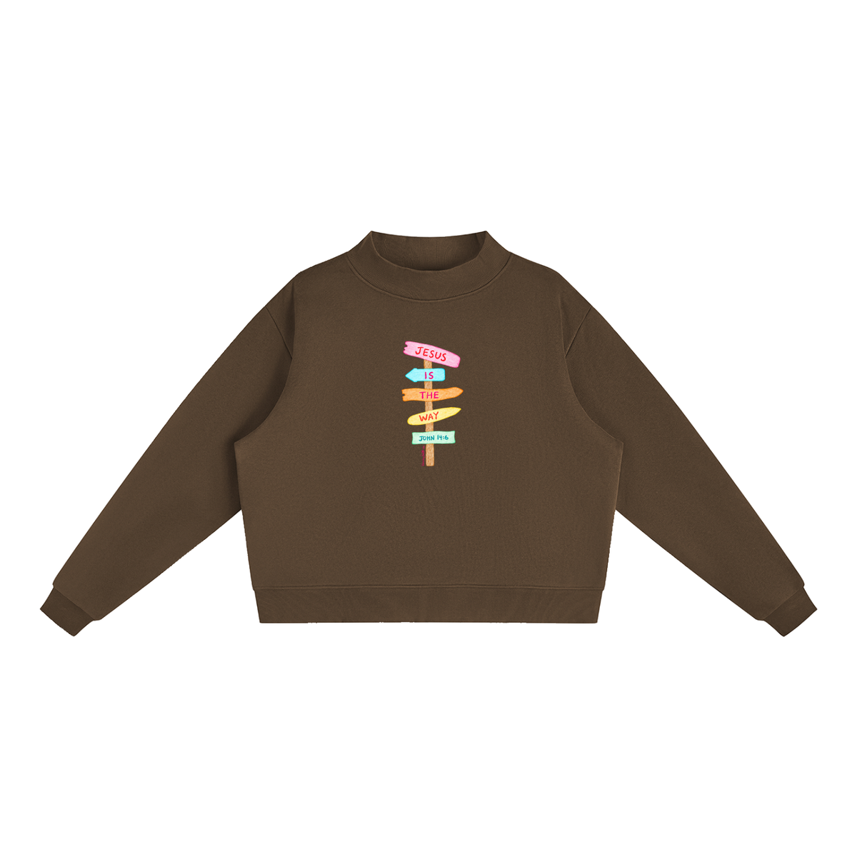 Jesus is the Way Mockneck