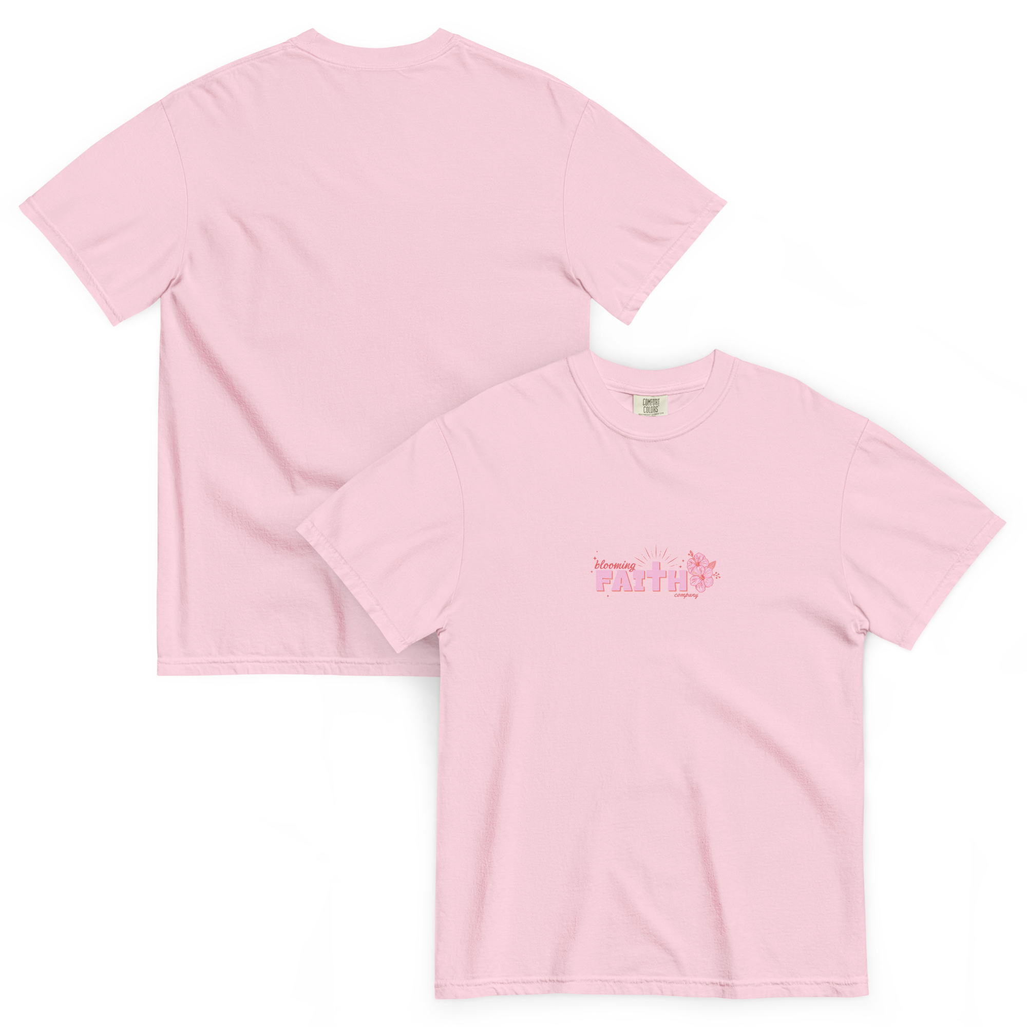 Blooming Faith Co Basic Logo Tee