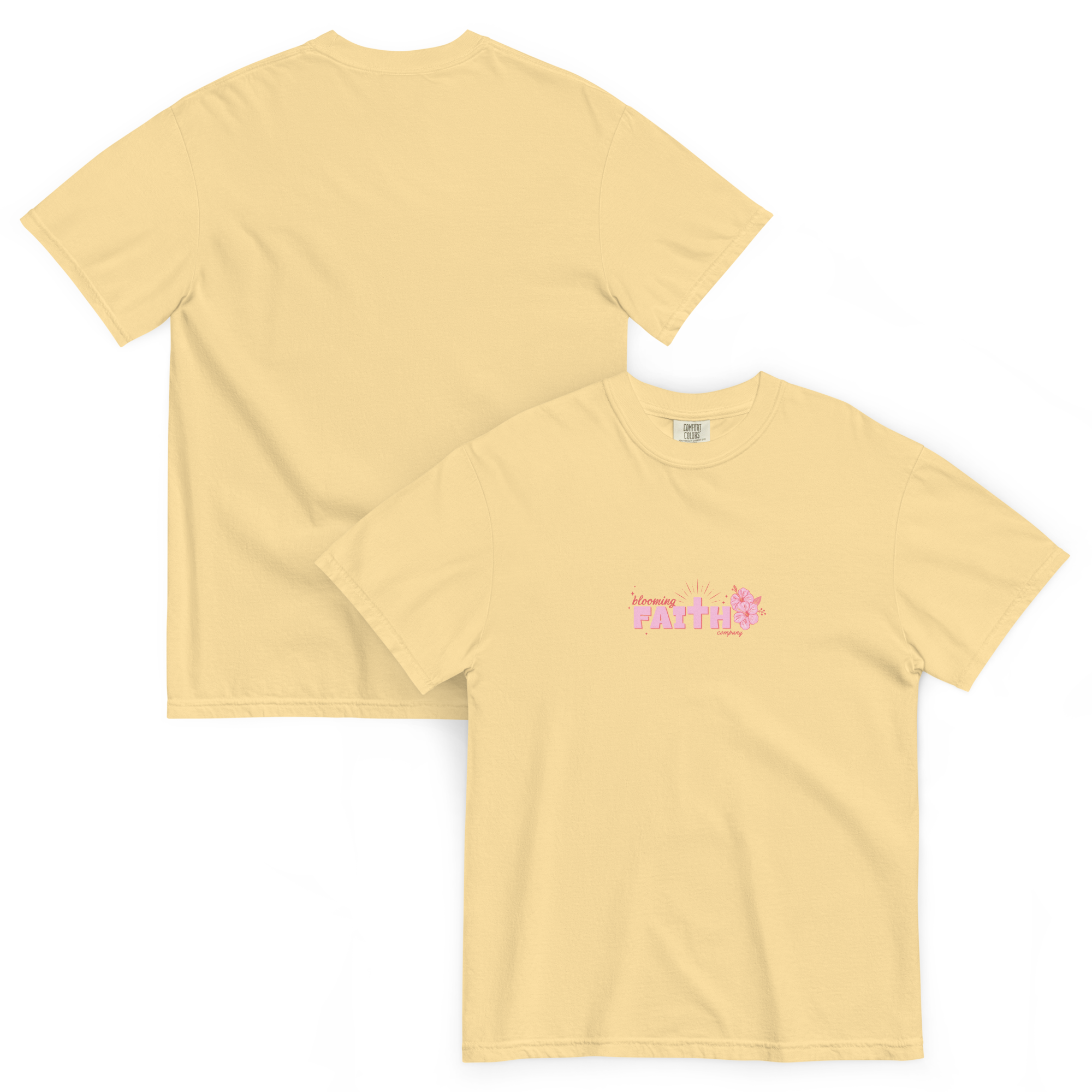 Blooming Faith Co Basic Logo Tee