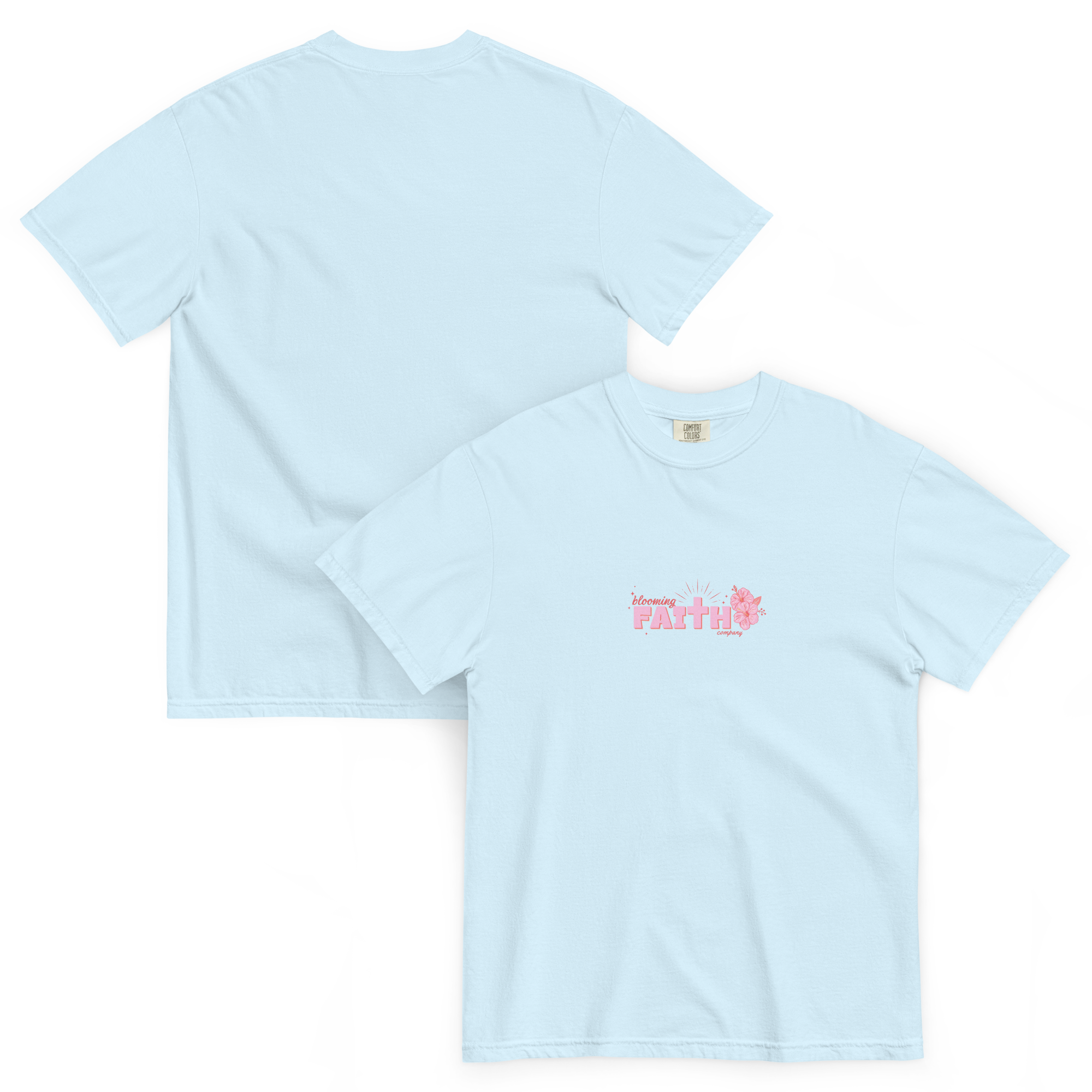 Blooming Faith Co Basic Logo Tee