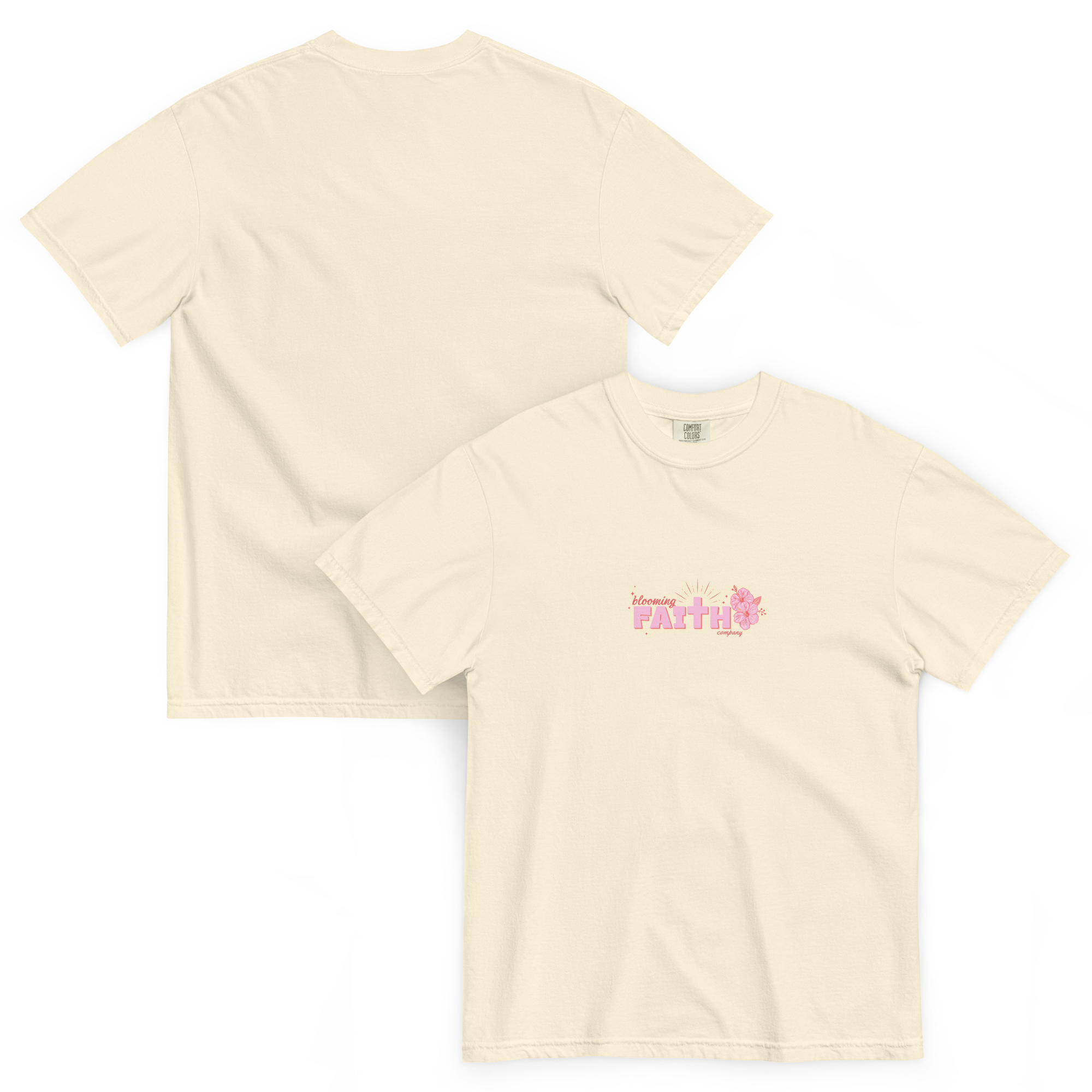 Blooming Faith Co Basic Logo Tee