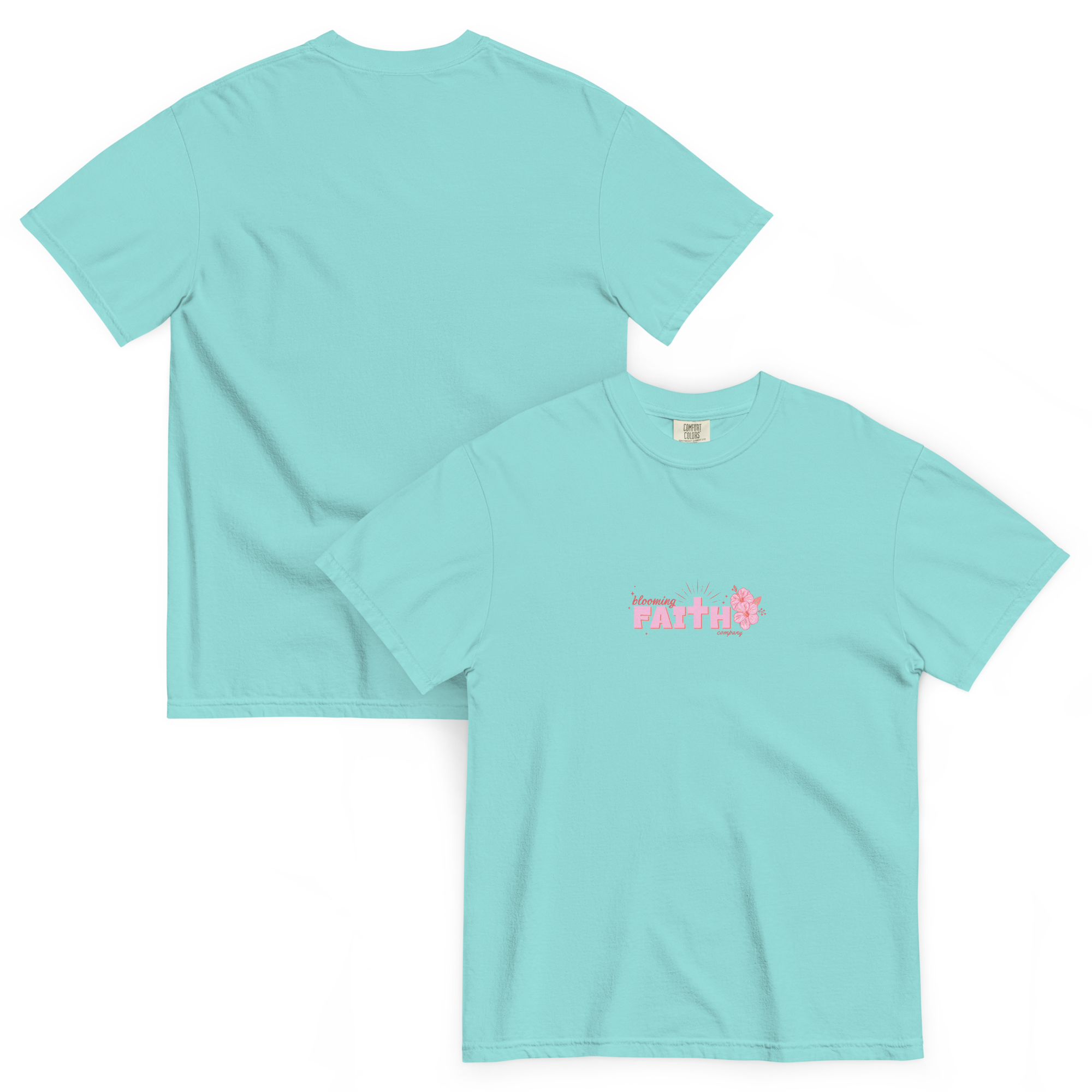 Blooming Faith Co Basic Logo Tee
