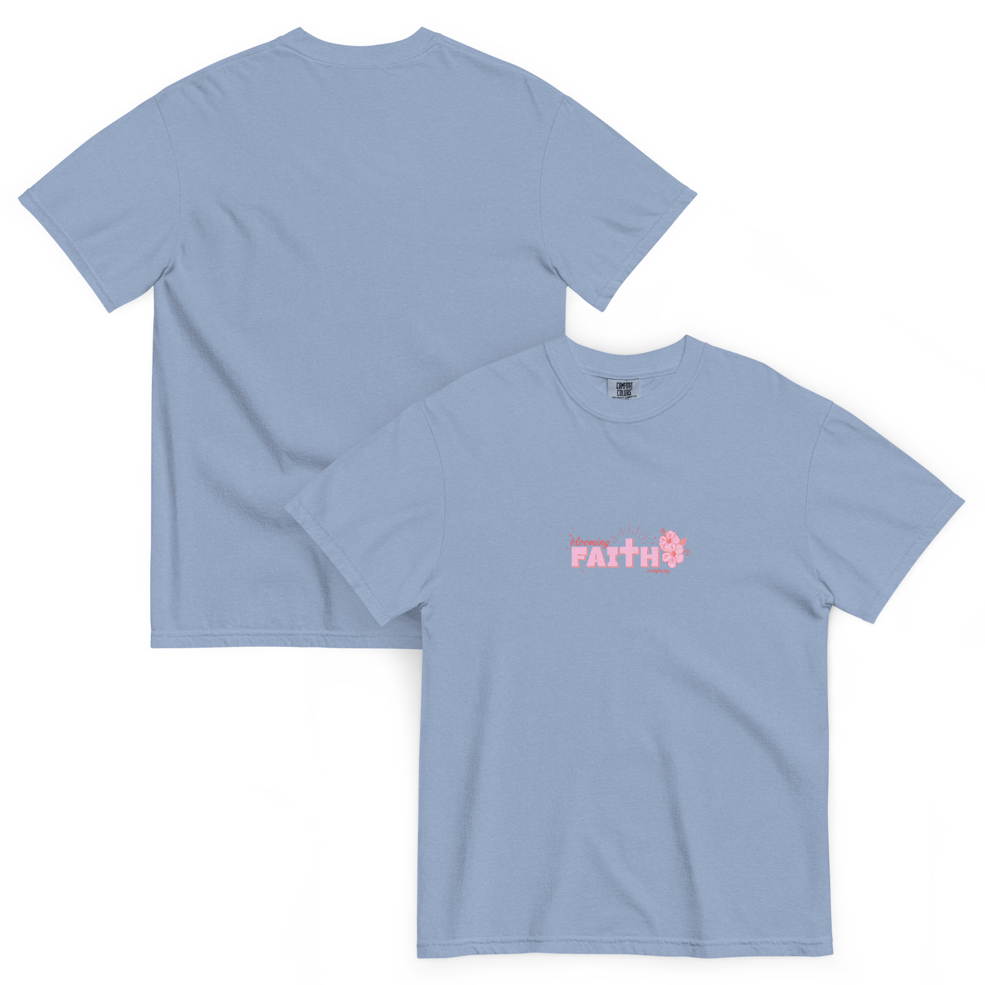 Blooming Faith Co Basic Logo Tee