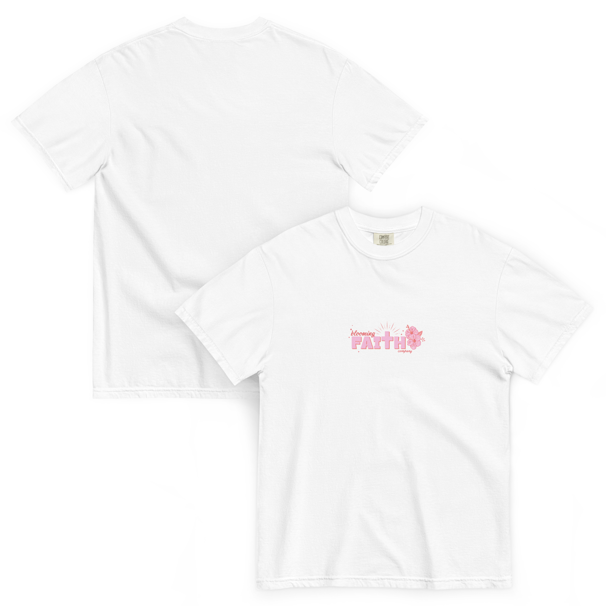 Blooming Faith Co Basic Logo Tee